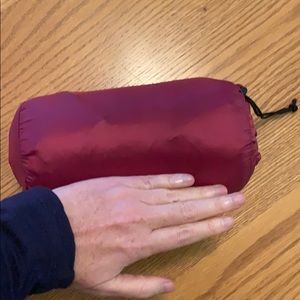 Packable duck down filled puffer coat